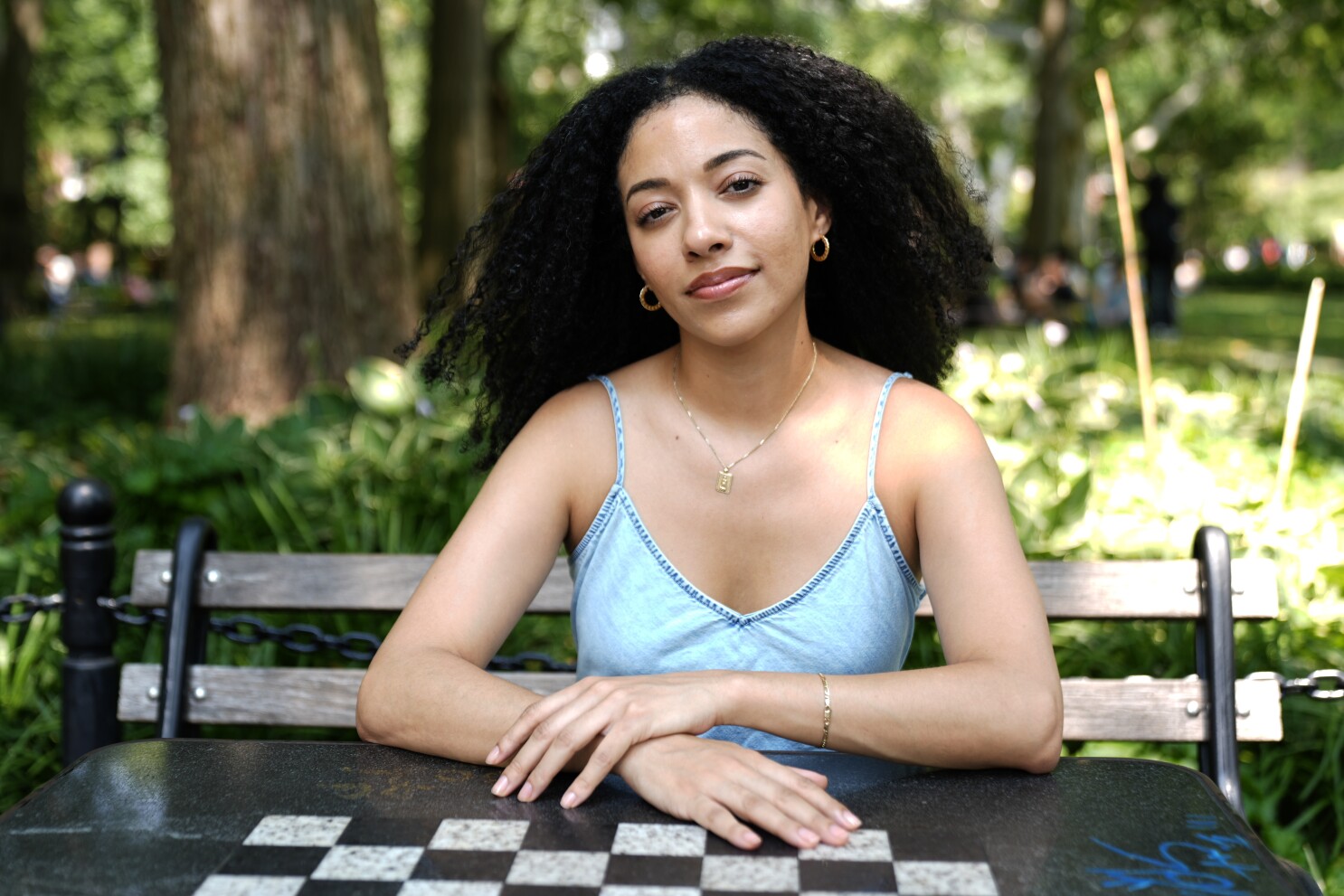 Black hair e.g. crossword discount